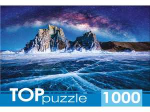 TOPpuzzle. ПАЗЛЫ 1000 элементов. Зимний Байкал, ШТТП1000-9857