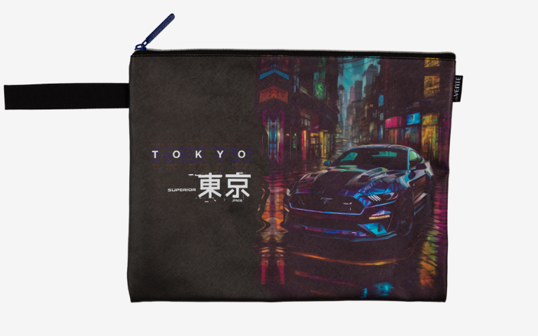 Папка для тетрадей 'deVENTE Label. Tokyo Drift' A4 (34,5x25,5x1,5 см), 8053513