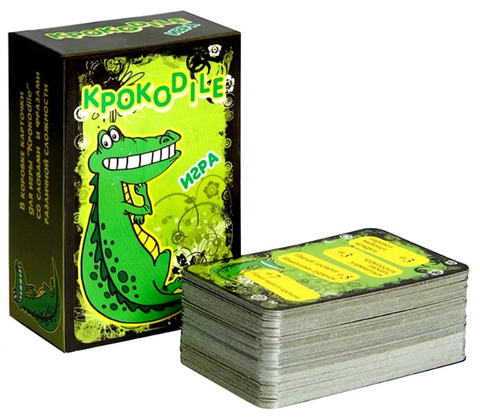 Карточная игра 'Крокодил Люкс', Задира-Плюс, в плёнке, 6112