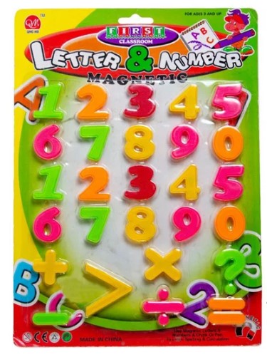 Магнитные цифры и знаки, 4 см, AR-10173