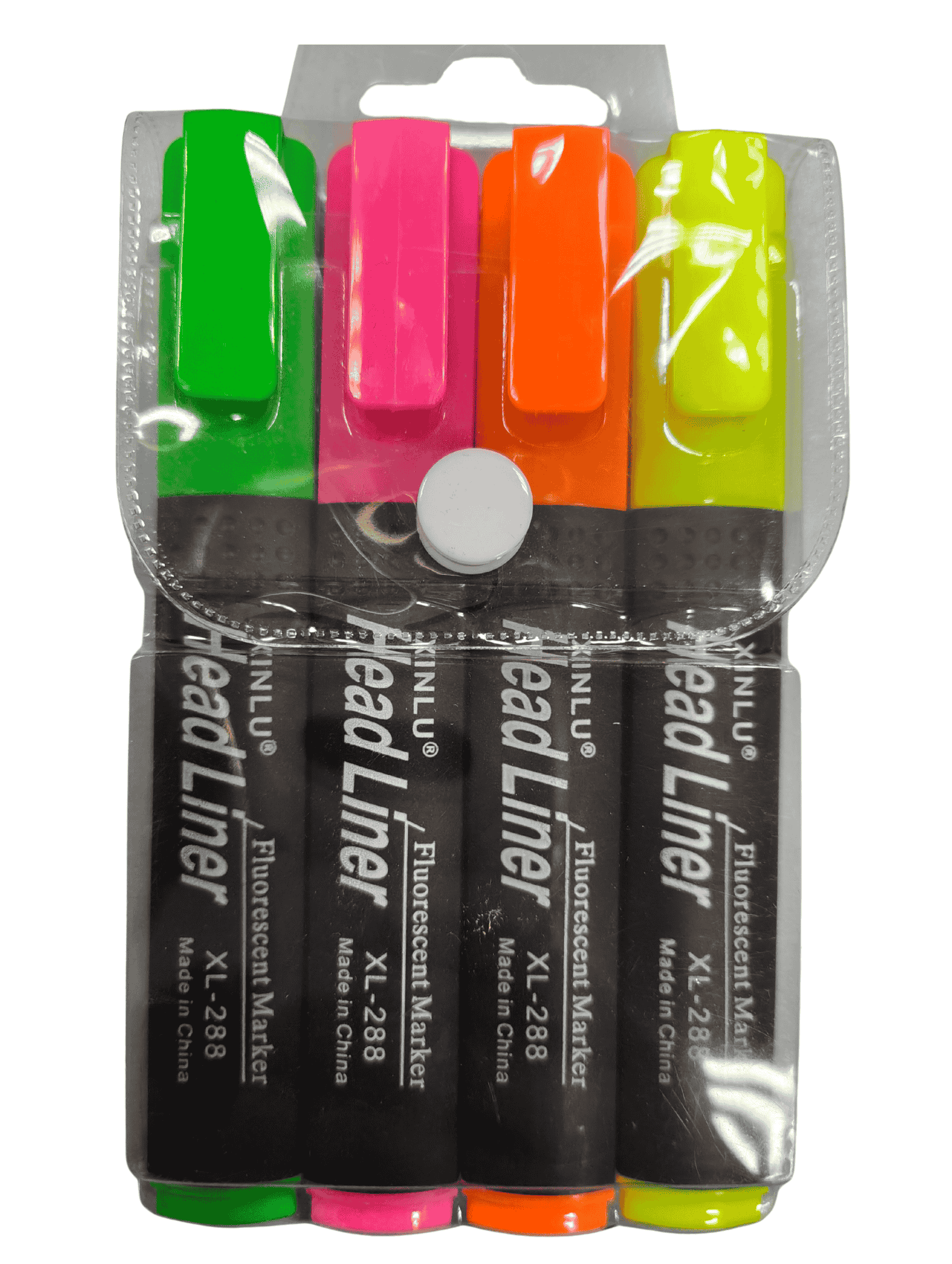 Набор текстовыделителей, (4 шт/уп), XL-288