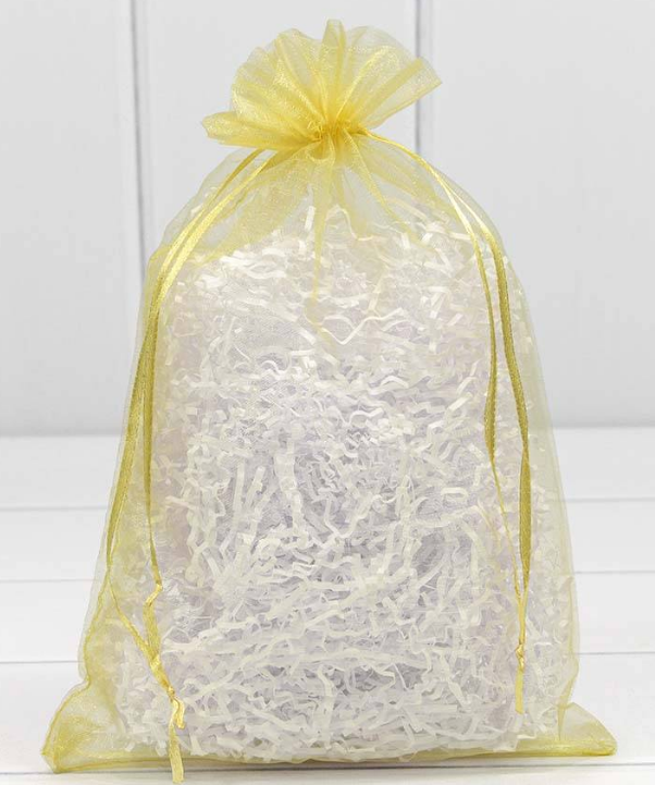Мешочки из органзы 20х30 Золотой,  000801-7K	н-й