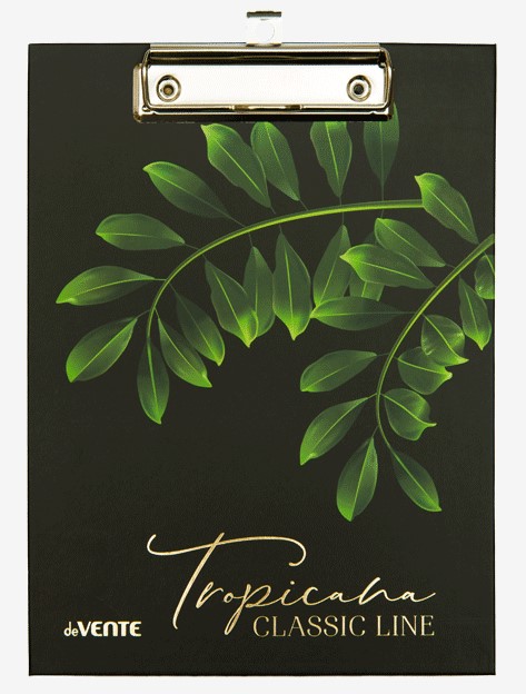 Клипборд deVENTE.Tropicana, А5, картон, матовая ламинация, 3034216