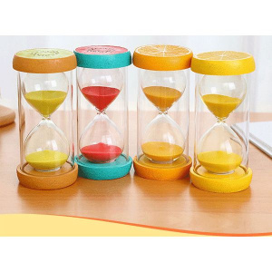 Часы песочные "deVENTE.FRUITS", 12,8х6,6 см, розовый цвет, 9023202