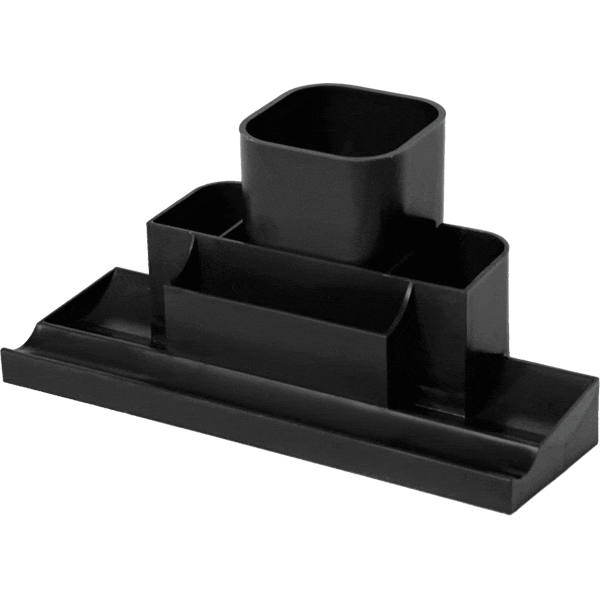 Органайзер настольный 'deVENTE. Tower' непрозрачный черный. 4102504