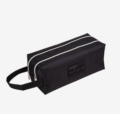 Пенал 'deVENTE. TOTAL BLACK' 21x9x9 см, прямоугольный для 130 предметов, 7029417