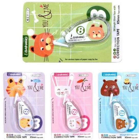 Корректор ленточный 3м х 5мм, ассорти дизайн, H21561-3;5