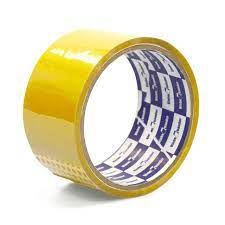 Скотч 48 мм х 30 м , 'Klebebander' желтый , 40 мкм, (1;шт)