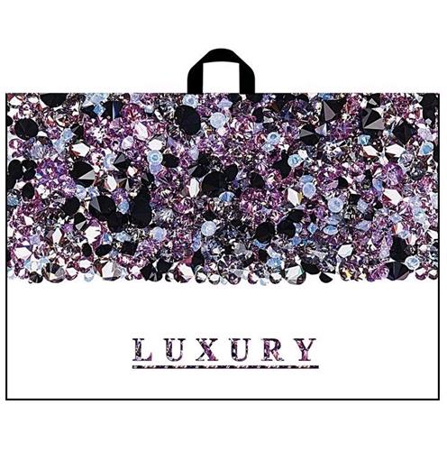 Пакет ПЭ с петлевой ручкой 70х55+6см (55), (Лакшери), ПТЛ37463