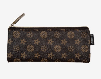 Пенал 'deVENTE. Monogram' 21,5x9x1 см, плоский для 35 предметов, на молнии, 7024445