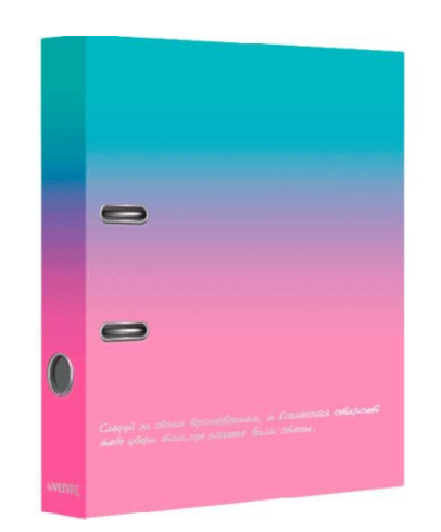 Папка с арочным механизмом deVENTE. Degrade, A4, 75 мм, разобранная картонная, 3091307