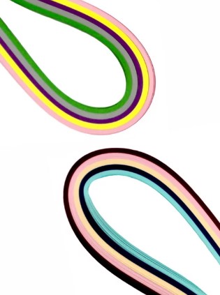 Бумажные полоски для квиллинга, 7 мм, 80;160 м;г, №20;44