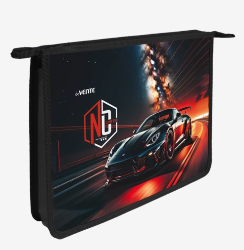 Папка для тетрадей 'deVENTE. No Limits' A4 (337x243x50 мм) с текстильным расширением 5 см, 8056583