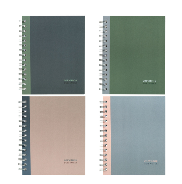 Тетрадь 120л., А5, клетка на гребне BG Monocolor. Double, матовая, ТТ5гр120_лм 12748  