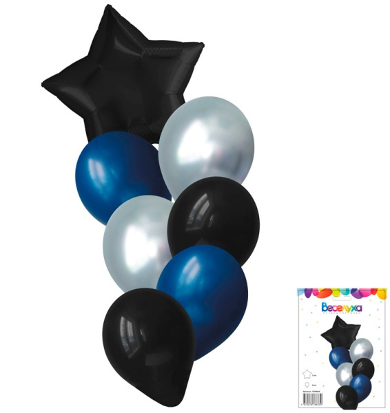 Набор шаров 'Ночное сияние' 7 в 1, 757550-N